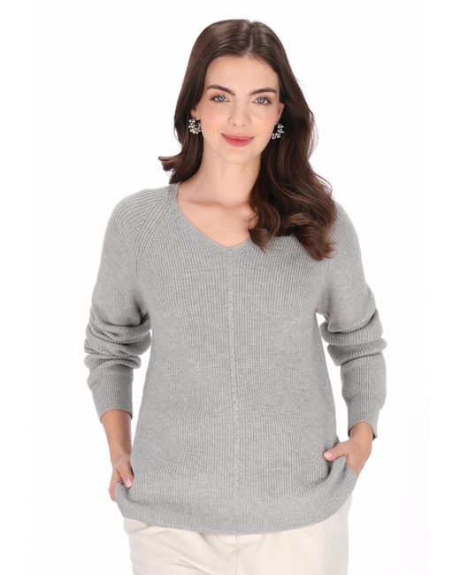 Usha Gray Pullover
