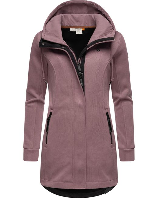 Ragwear Purple Sweatjacke Letti