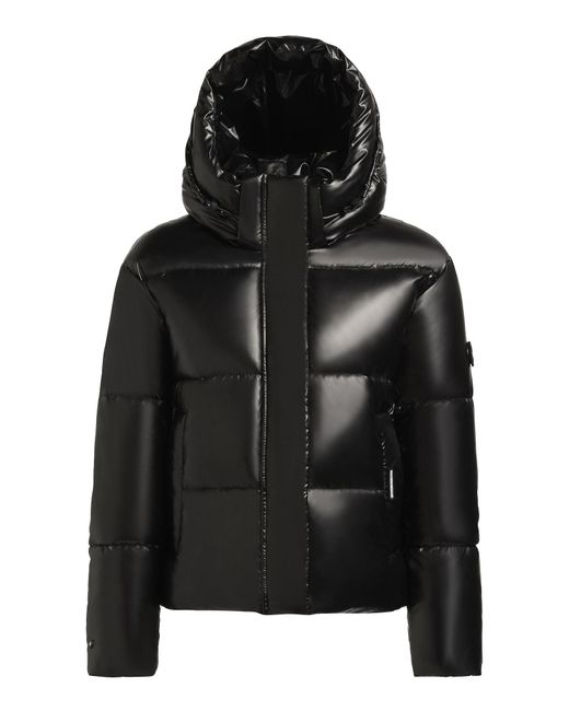 Khujo Black Jacke 'Devina Shiny'