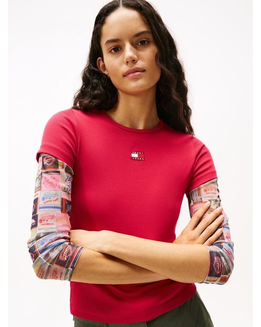 Tommy Hilfiger Red T-Shirt