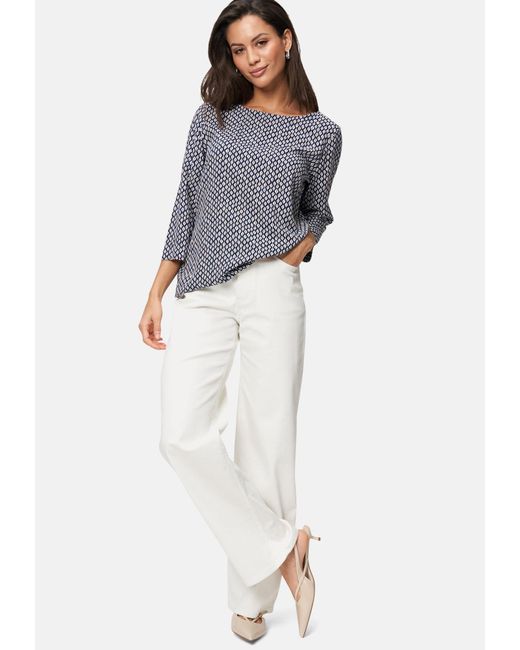 Zero Blue Bluse