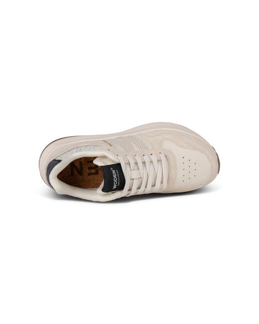 Woden White Sneaker 'Mathilde Runner'