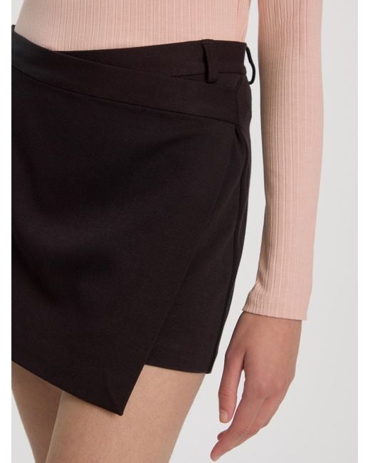 EDITED Black Skort Ylvi