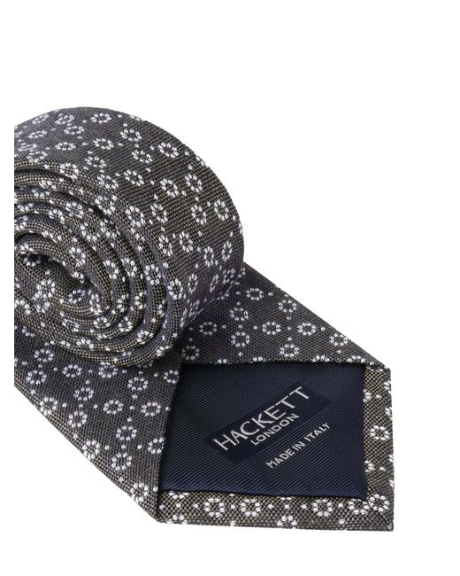 Hackett Krawatte Natte in White für Herren