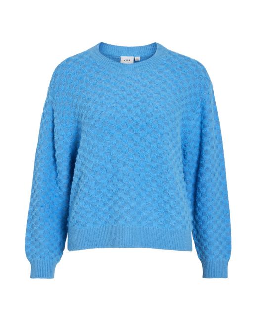 Vila Blue Pullover Videbs