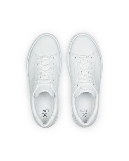 Lloyd Sneaker Metro in White für Herren