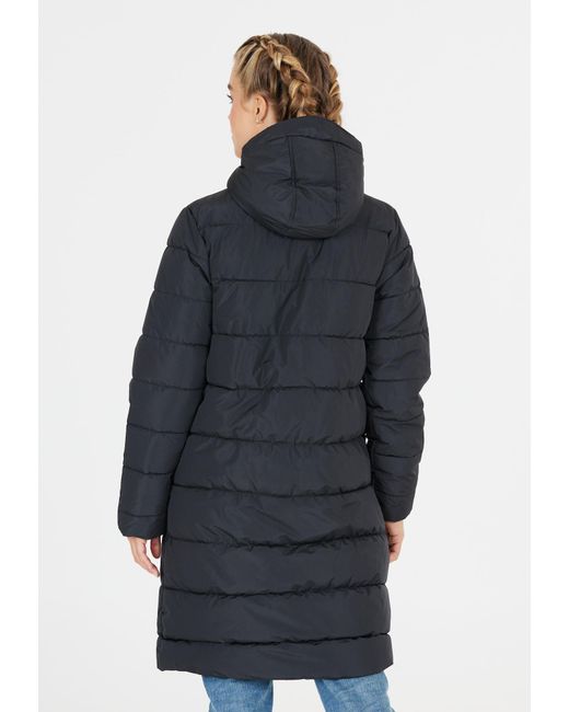 Whistles Black Wintermantel 'Amaret'