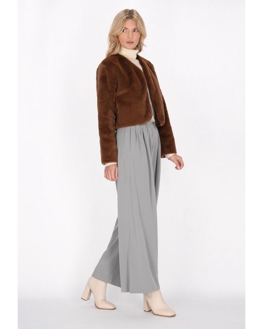 usha WHITE LABEL Brown Übergangsjacke