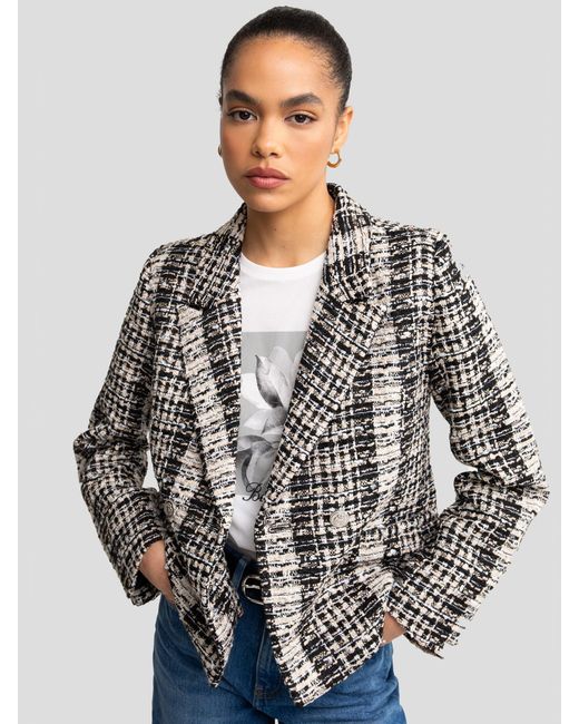 Big Star Gray Blazer Panetri