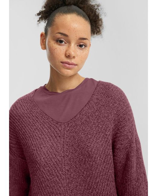 QS Purple Pullover