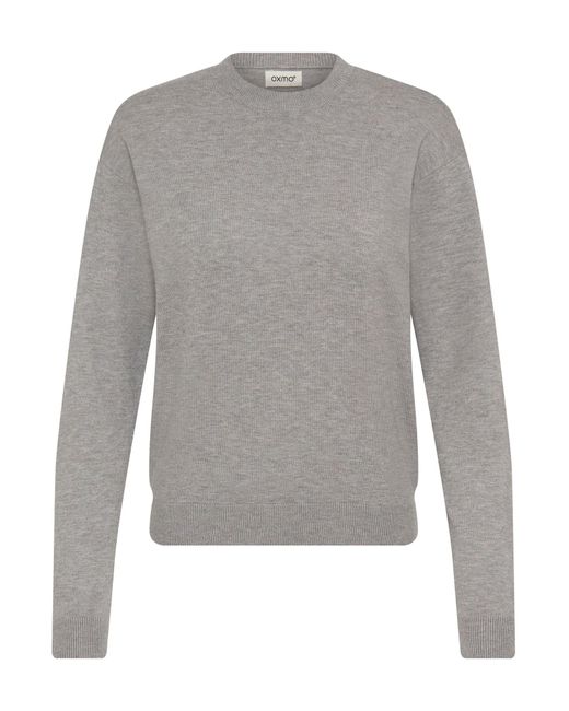 Oxmo Gray Strickpullover Oxiscanny Ls