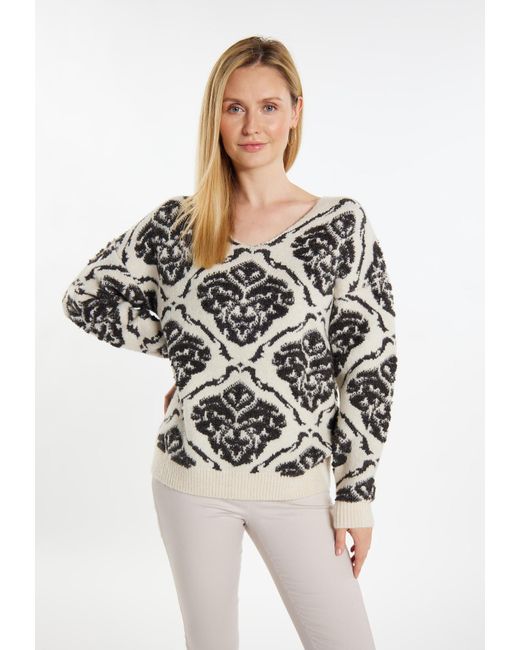 Usha Black Pullover Sivene
