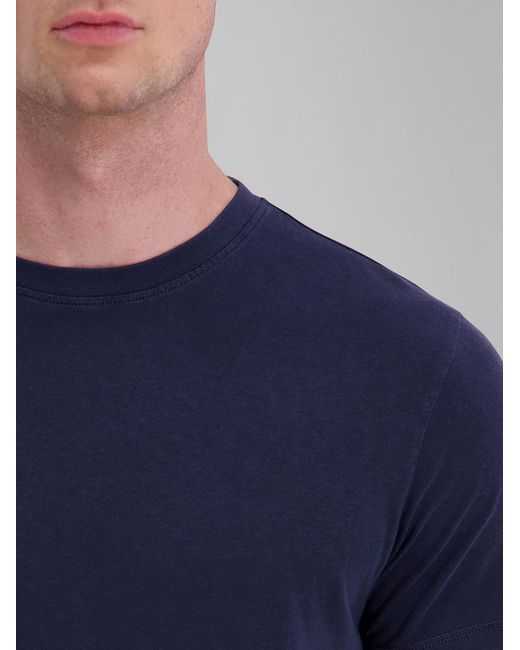 Timezone T-Shirt Basic in Blue für Herren