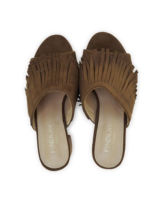 Findlay Brown Pantolette Cupa