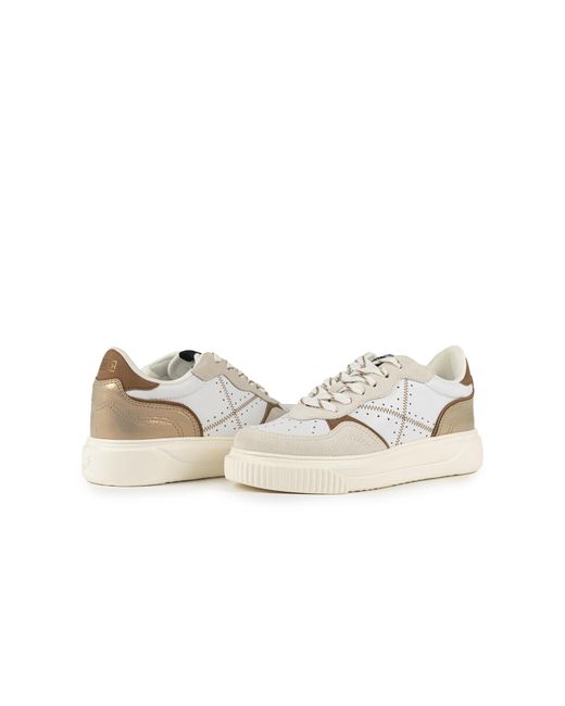 Munich White Trainers Suggar
