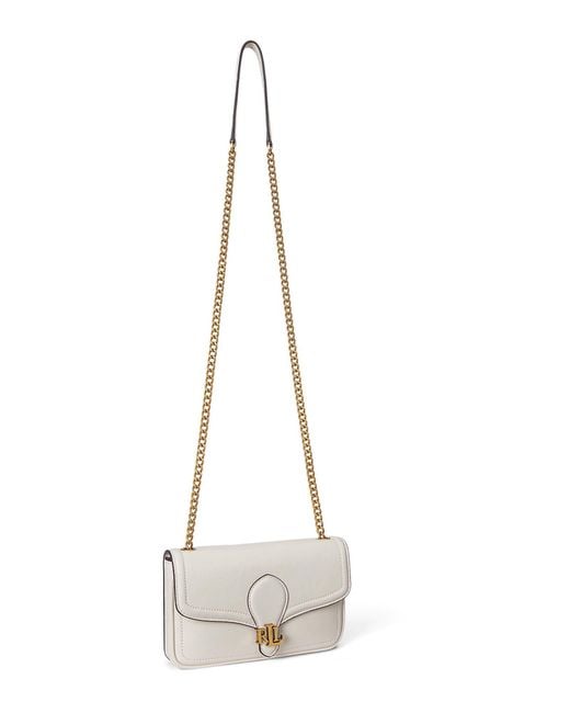 Ralph Lauren White Umhängetasche Bradley