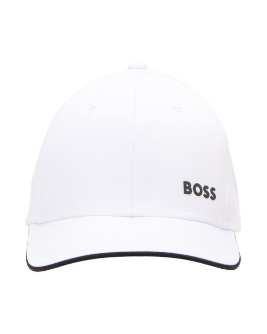 Boss White Cap