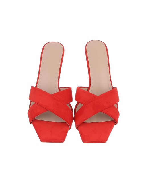 Ital-Design Red Pantolette