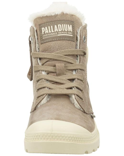 Palladium Natural Schnürstiefelette Pampa