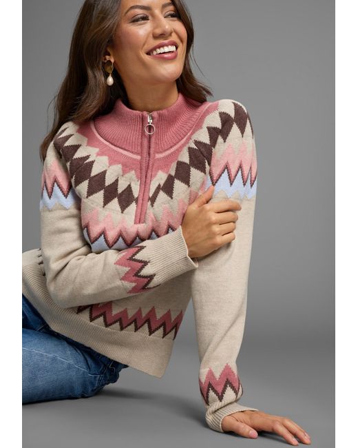 Laura Scott Pink Pullover