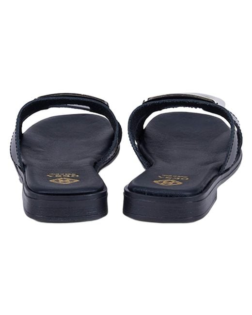 Desa Blue Pantolette Folien