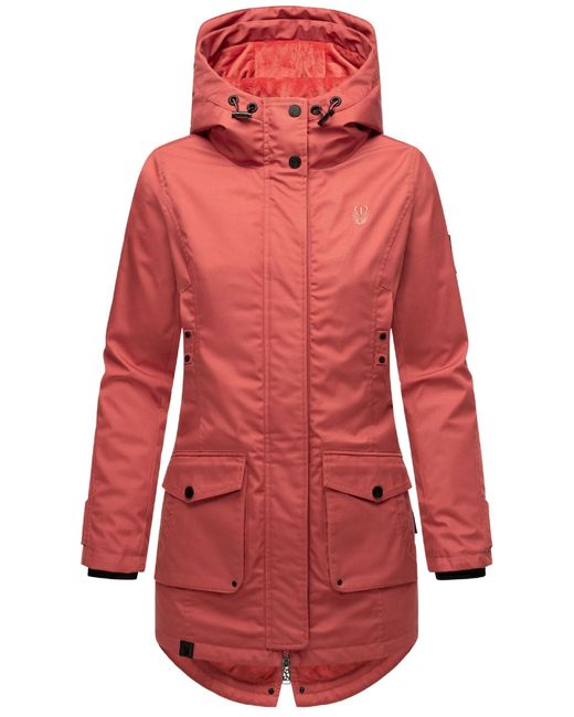 Navahoo Red Parka 'Brinjaa'