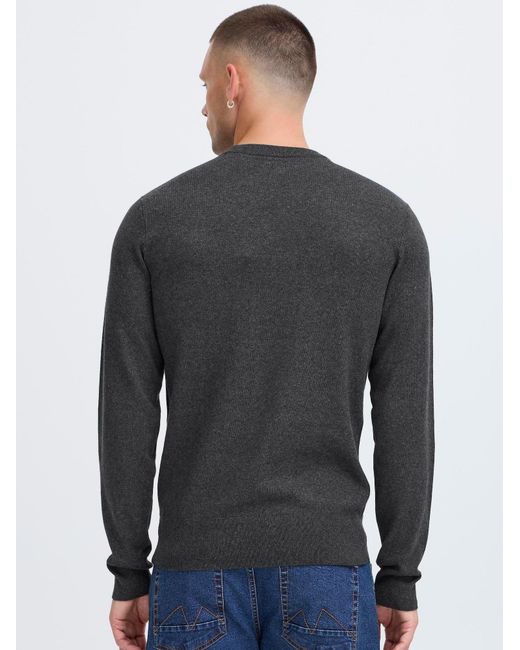 Blend Strickpullover Bhfinn in Gray für Herren