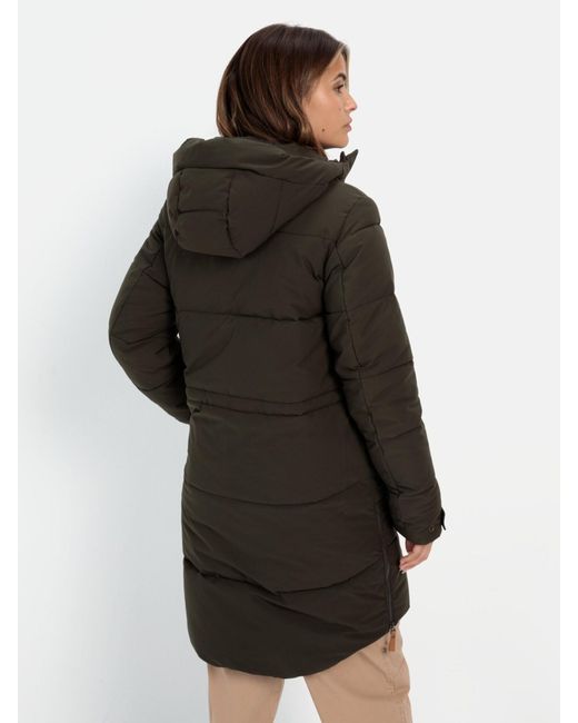 Camel Active Black Gesteppte Jacke Mit Daunenartiger Füllung