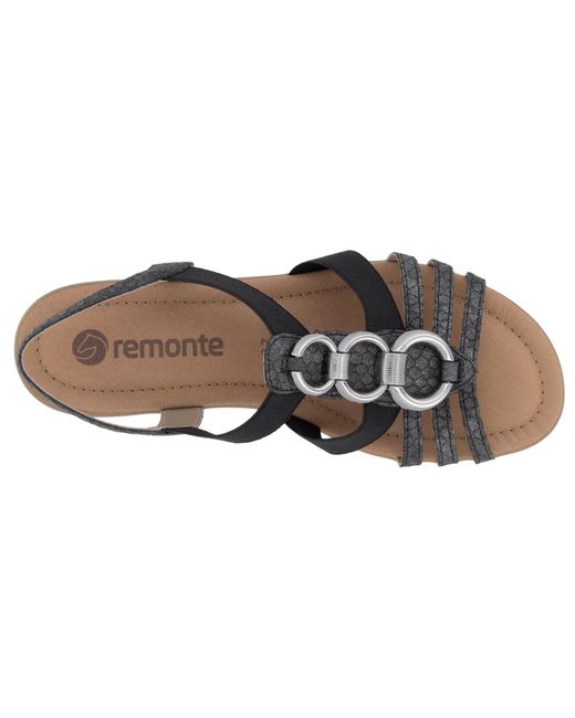 Remonte Black Sandale