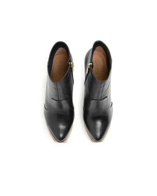 Kazar Black Stiefel