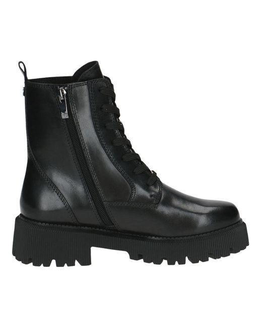 Caprice Black Schnürstiefelette Dilara