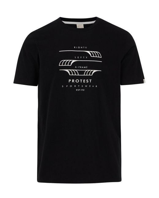 Protest Shirt Prtrimble in Black für Herren