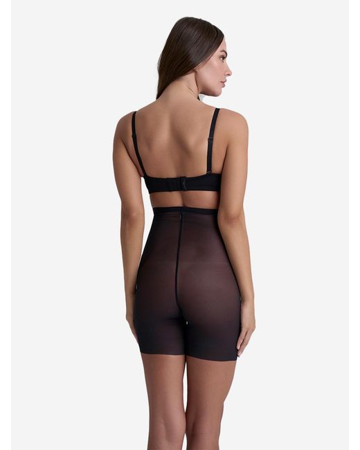 Bye Bra Gray Shapinghose Forming Tulle High Waist Short