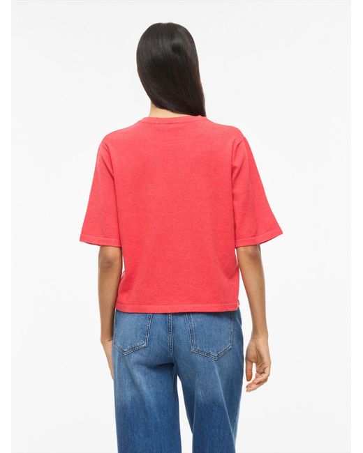 Vila Red Pullover Vimalu