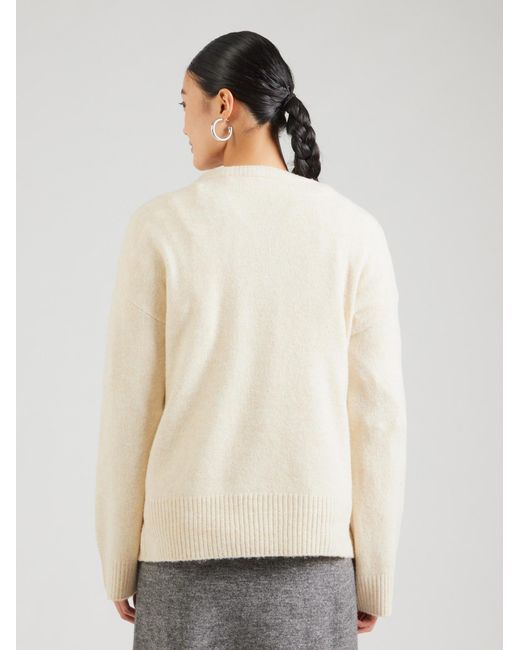 ONLY White Pullover Onlrene