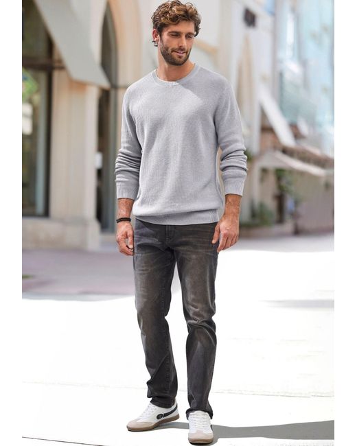 John Devin Pullover in Gray für Herren