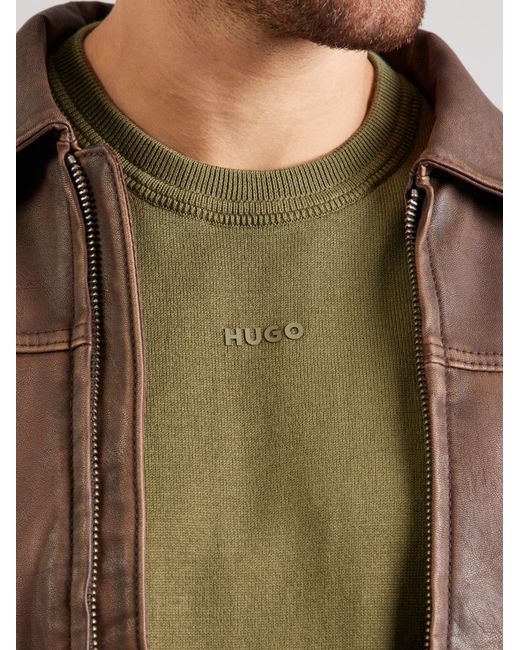 HUGO Pullover San Cassius-C2 in Green für Herren