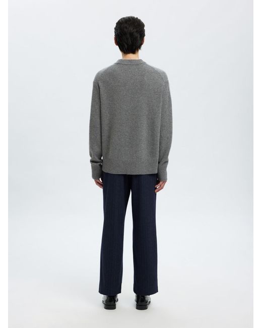 SELECTED Pullover in Gray für Herren