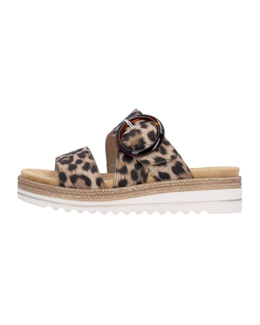 Remonte Brown Pantolette Basic