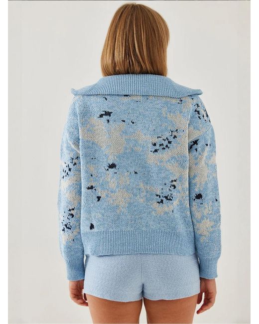 Bianco Lucci Blue Pullover