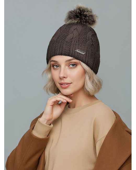 Neverless Brown Mütze Katy
