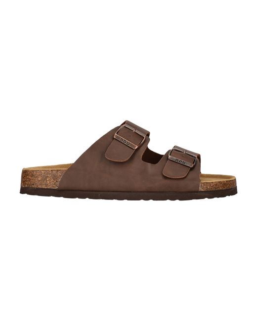 Nous Pantolette in Brown für Herren