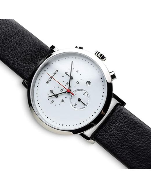 Bering Uhr in Metallic für Herren