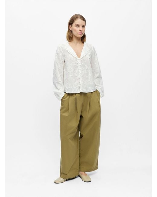 Object White Bluse Objkarli