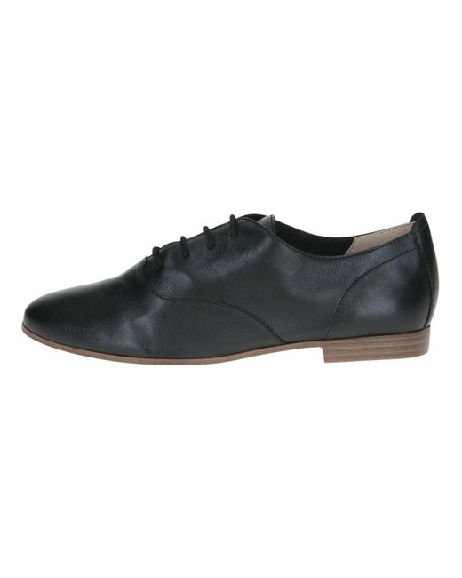 Caprice Black Schnürschuh