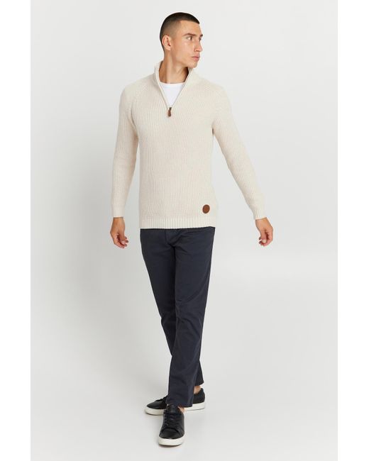 Solid Pullover Xenox in White für Herren