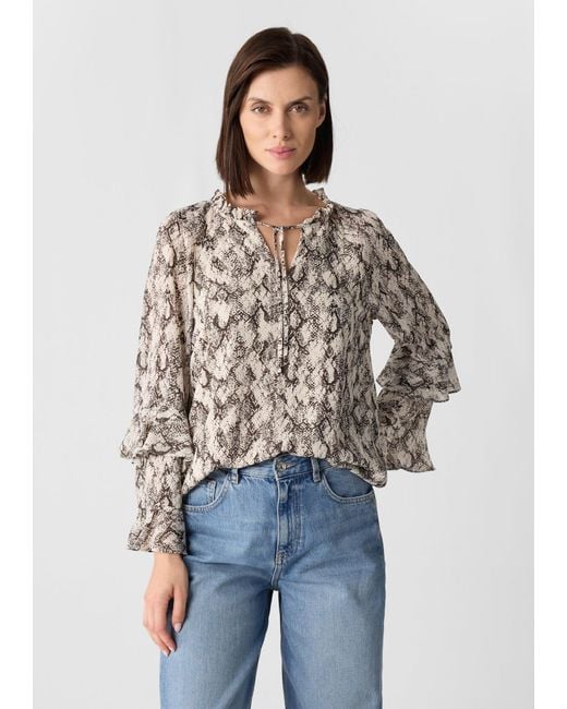 Comma, White Bluse