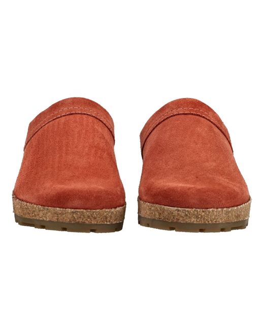 Haflinger Red Pantolette