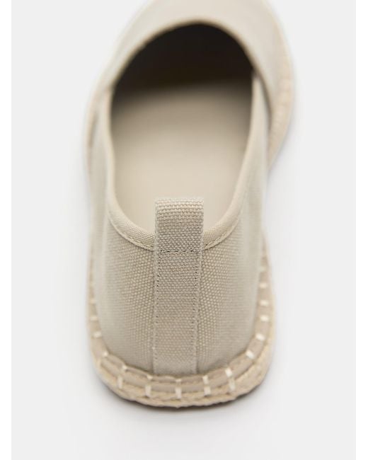 Pull&Bear Espadrilles in White für Herren