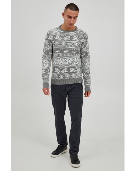 11 Project Strickpullover uwe in Gray für Herren